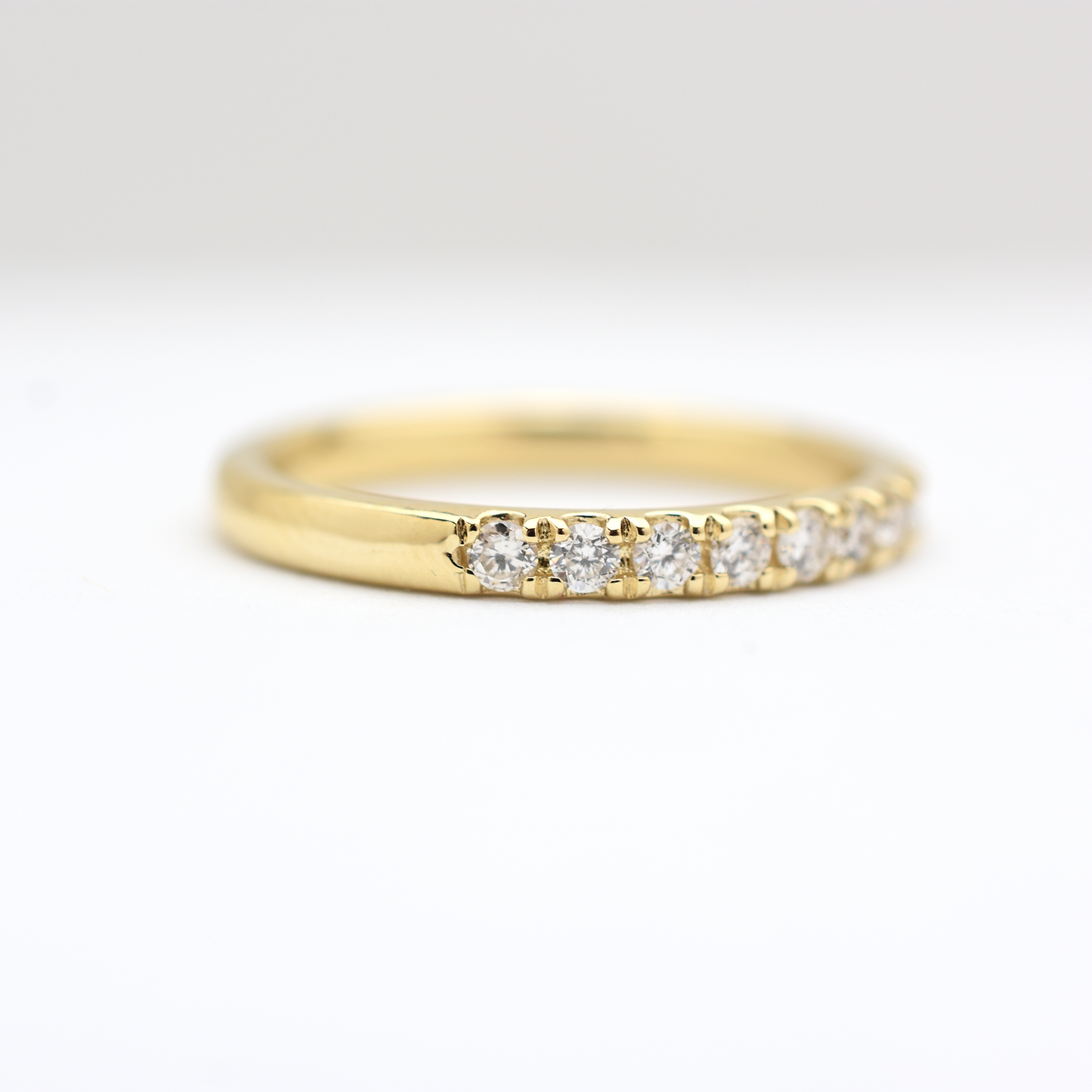 14k Diamond Wedding Band 0.45ct