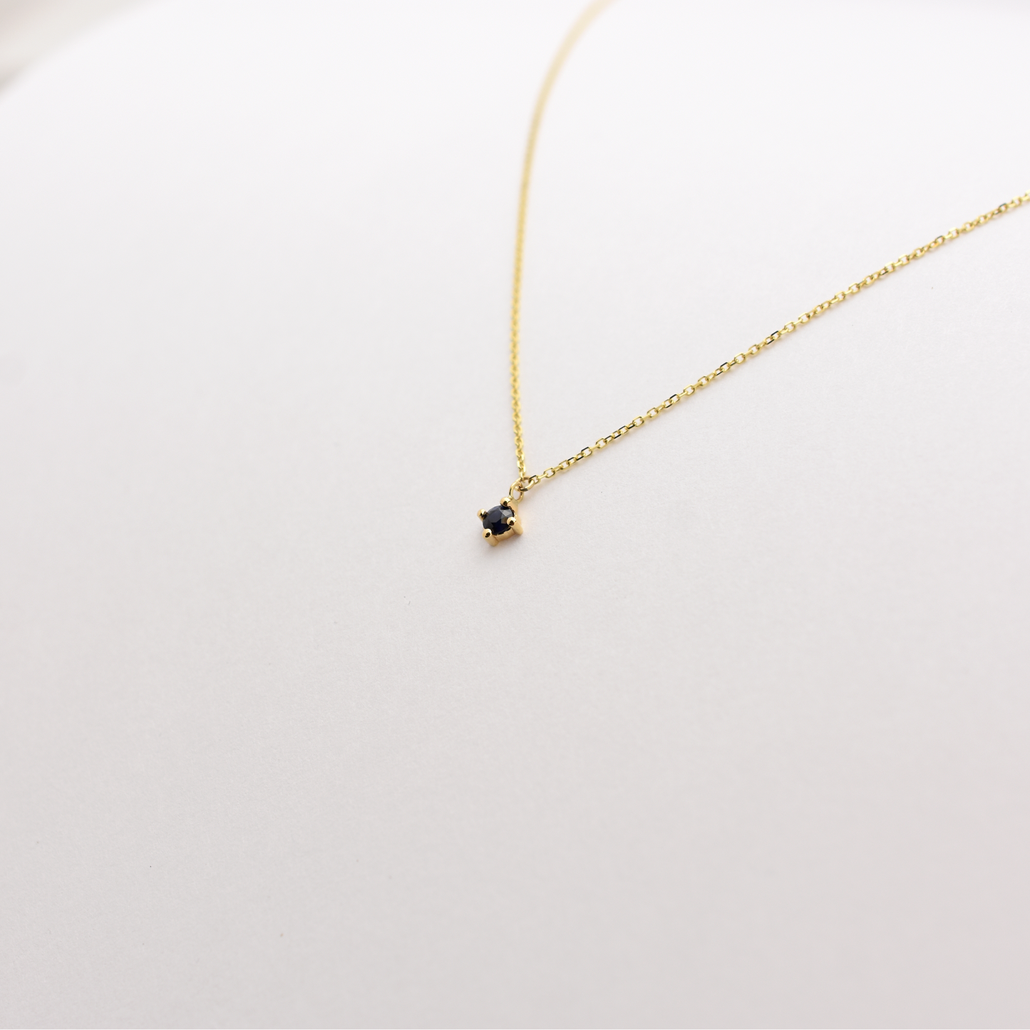14k Sapphire Necklace