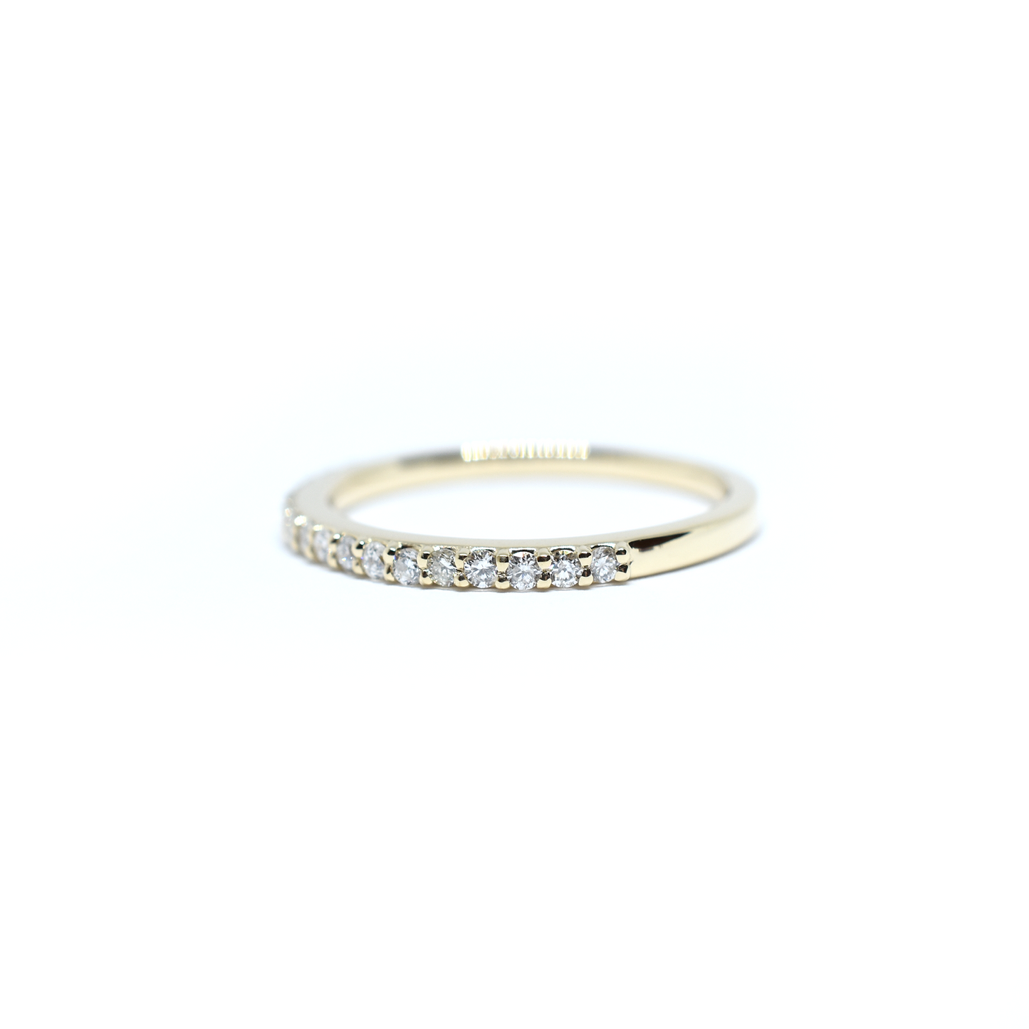 14K Gold 0.25ct Diamond Wedding Band