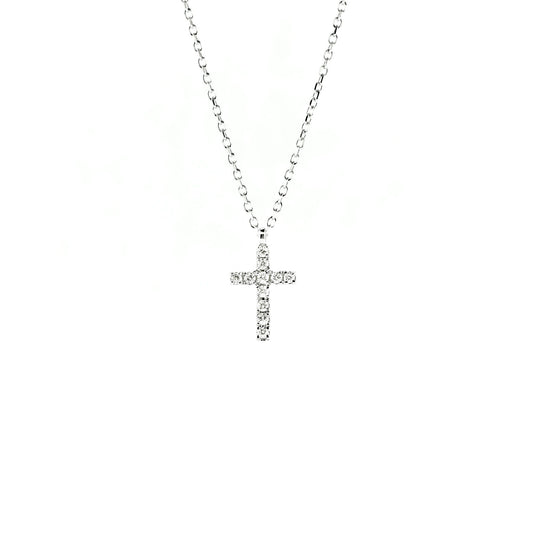 micro pave diamond cross