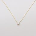 14k Floating Diamond Necklace - 0.50ct