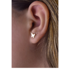 14k Butterfly Earrings