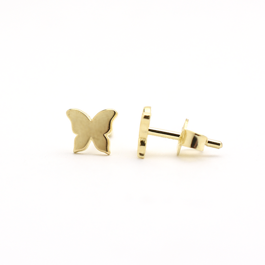 14k Butterfly Earrings