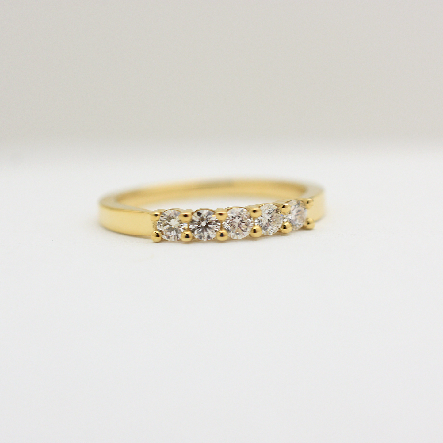 14k Diamond Wedding Band 0.35ct Total Weight