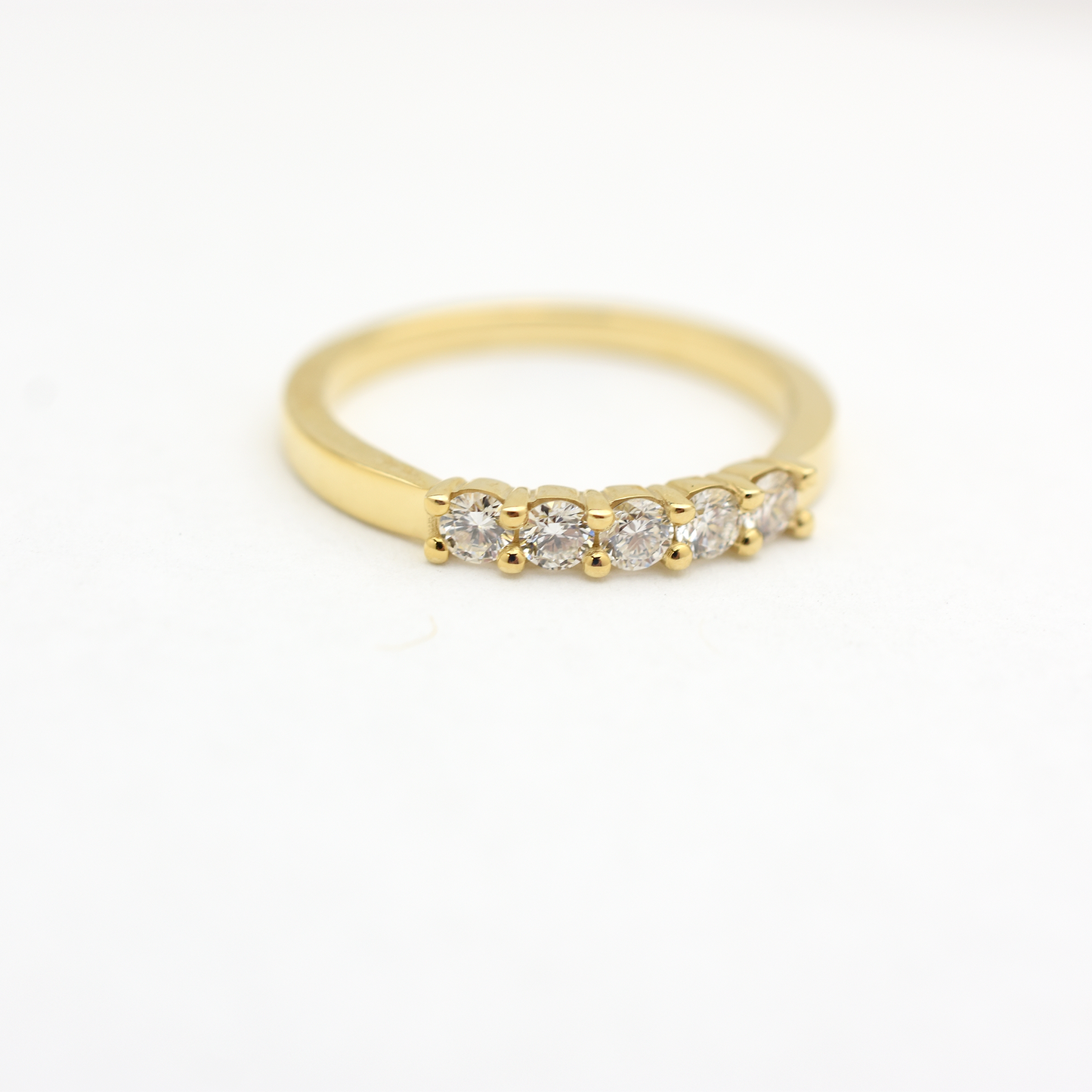 14k Diamond Wedding Band 0.35ct Total Weight