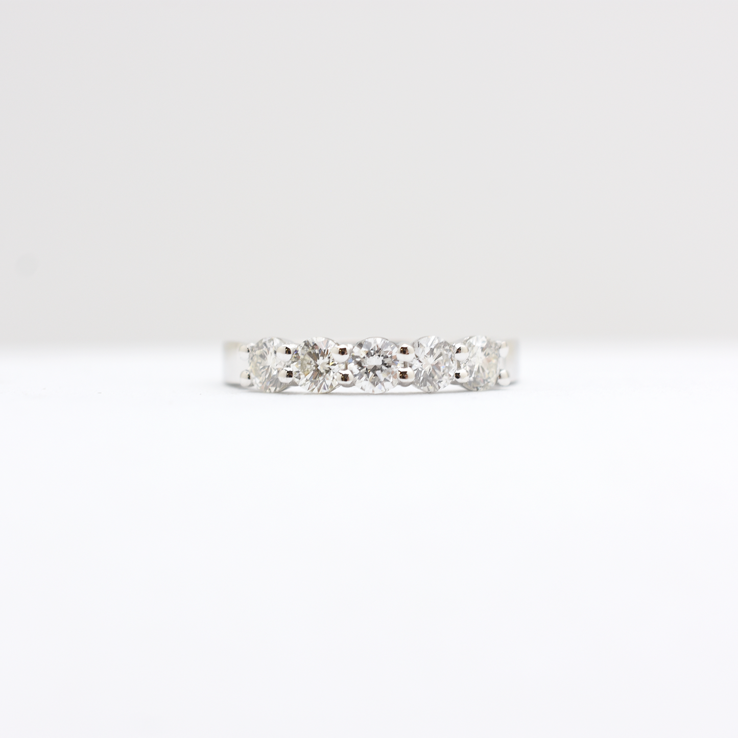 14k Diamond Wedding Band 0.75ct Total Weight