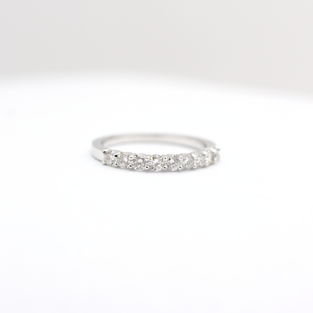 14k Diamond Wedding Band 0.45ct Total Weight