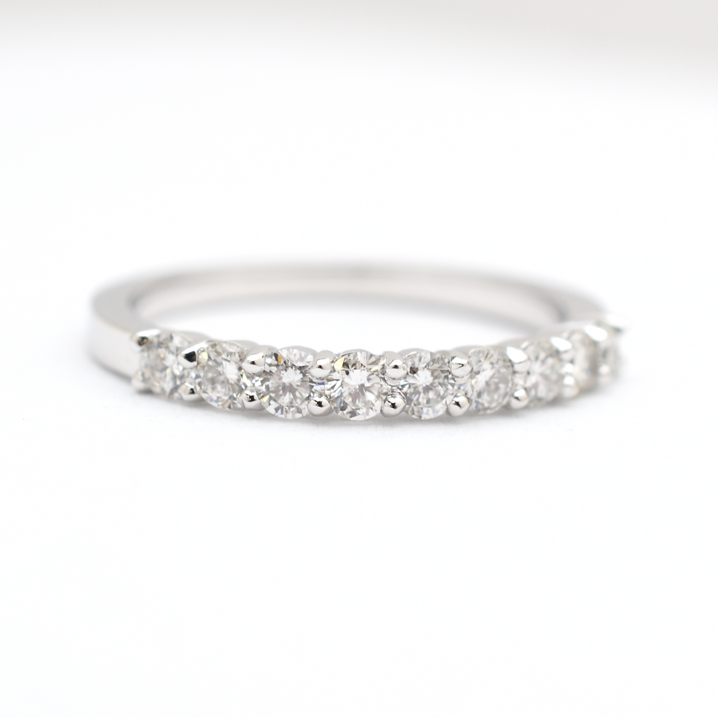 14k Diamond Wedding Band 0.45ct Total Weight