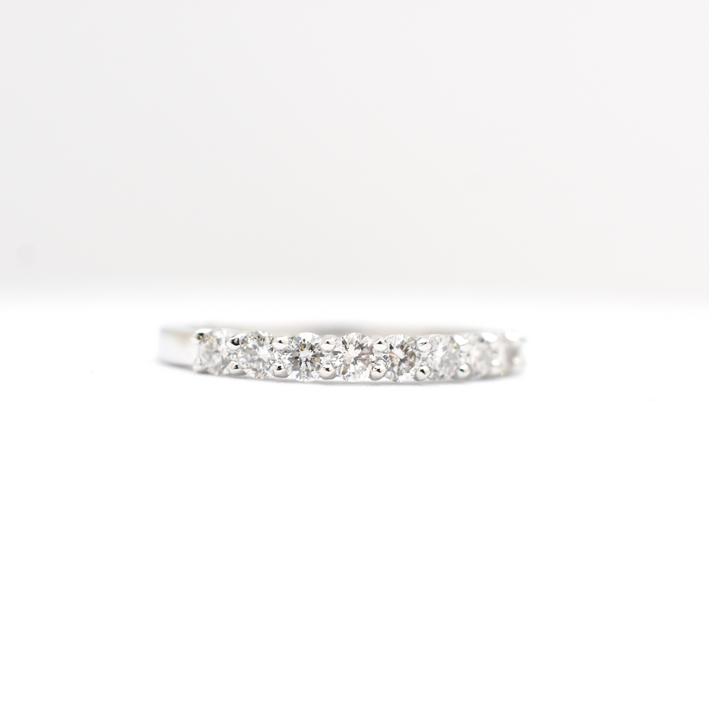 14k Diamond Wedding Band 0.45ct Total Weight