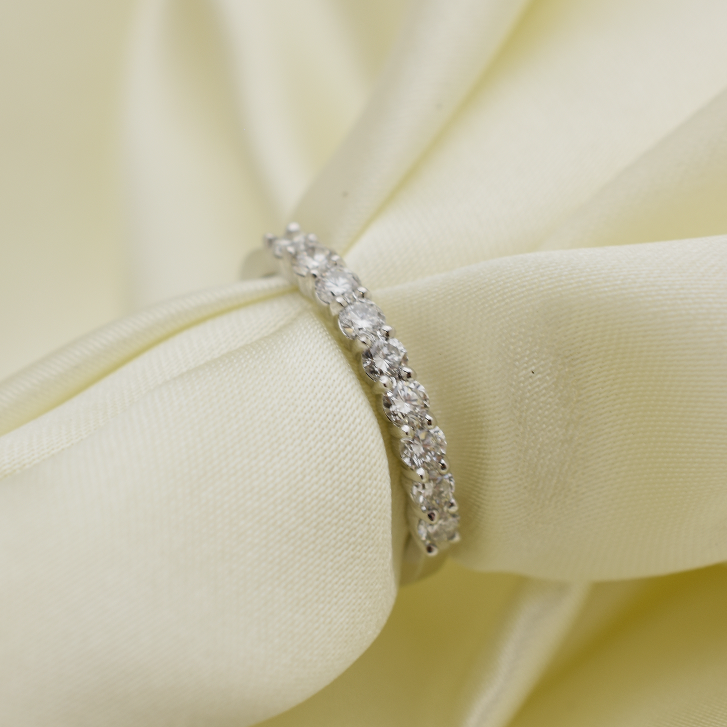 14k Diamond Wedding Band 0.45ct Total Weight