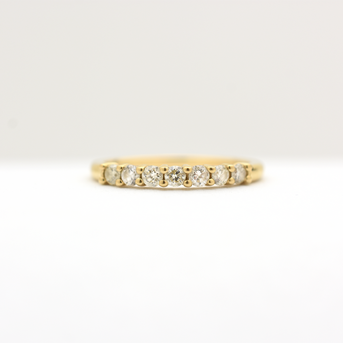 14k Diamond Wedding Band 0.35ct Total Weight