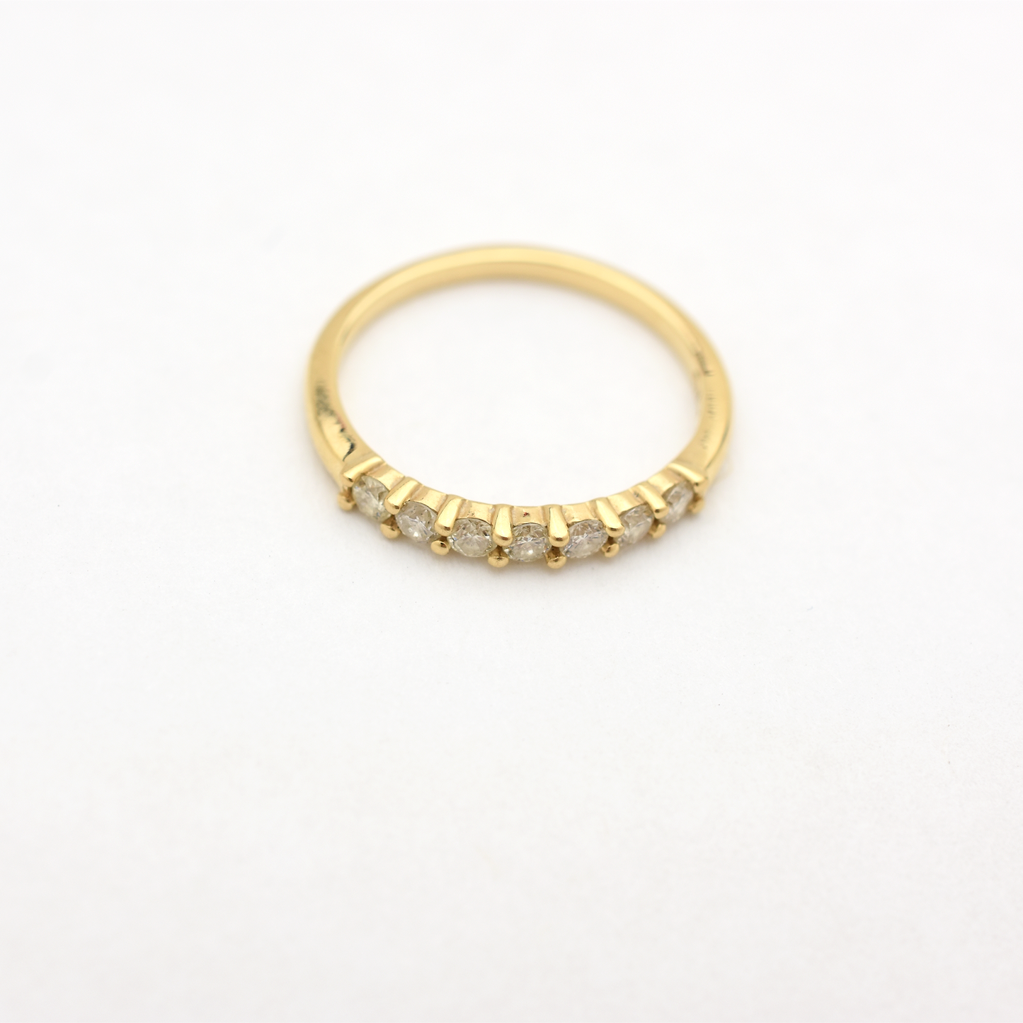 14k Diamond Wedding Band 0.35ct Total Weight