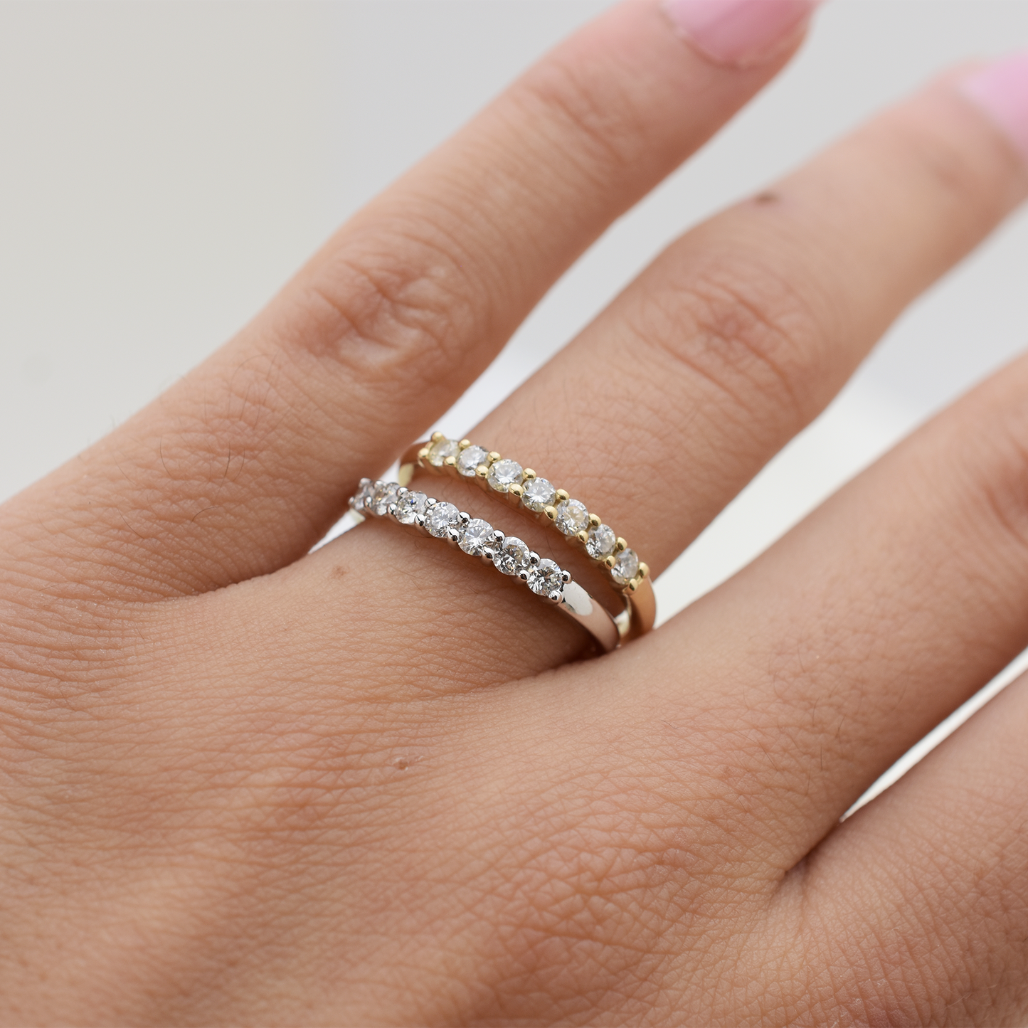 14k Diamond Wedding Band 0.35ct Total Weight