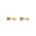 14k Arrow Earring