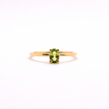 14k Peridot Ring