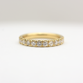 14k Diamond Wedding Band 0.55ct