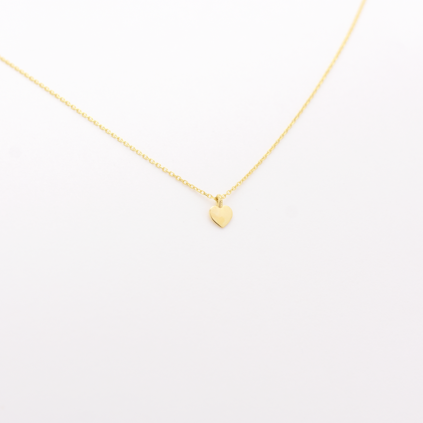 14k Mini Heart Necklace