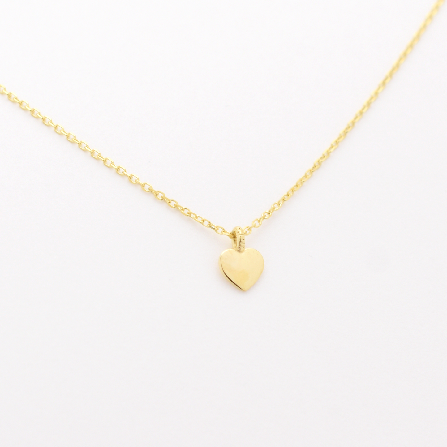 14k Mini Heart Necklace