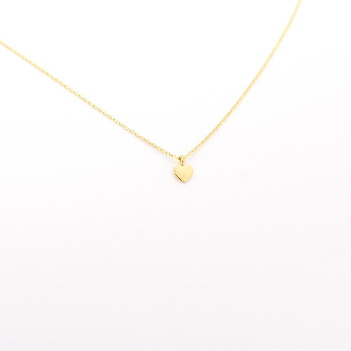 14k Mini Heart Necklace