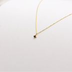 14k Sapphire Necklace