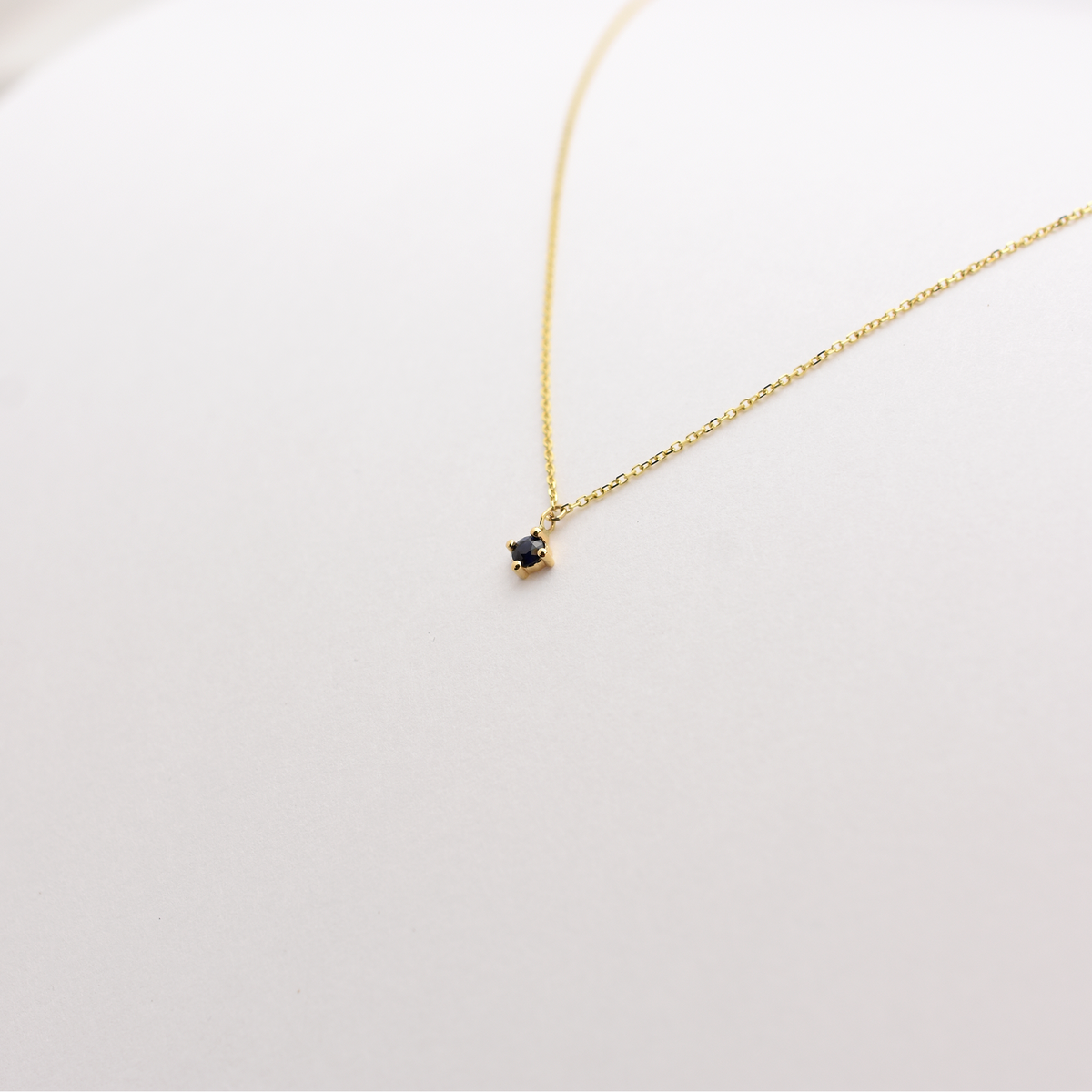 14k Sapphire Necklace