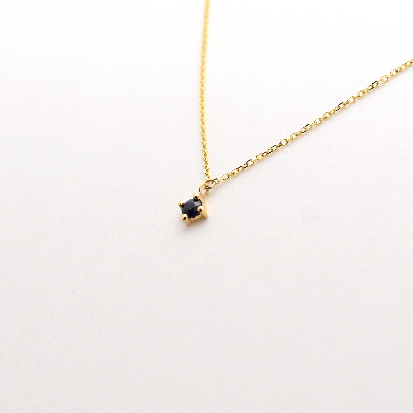 14k Sapphire Necklace