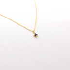 14k Sapphire Necklace