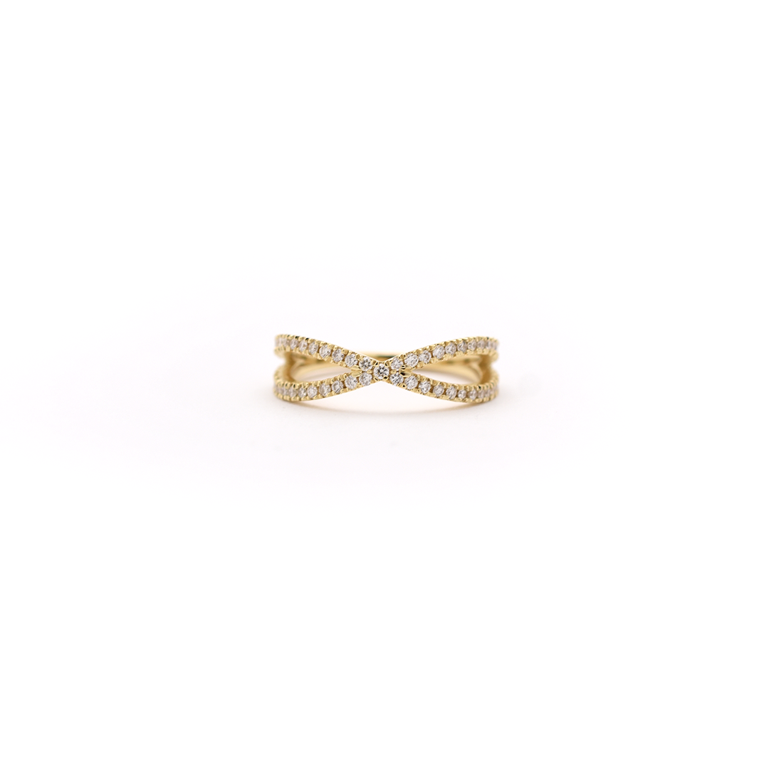 14K X Diamond Ring
