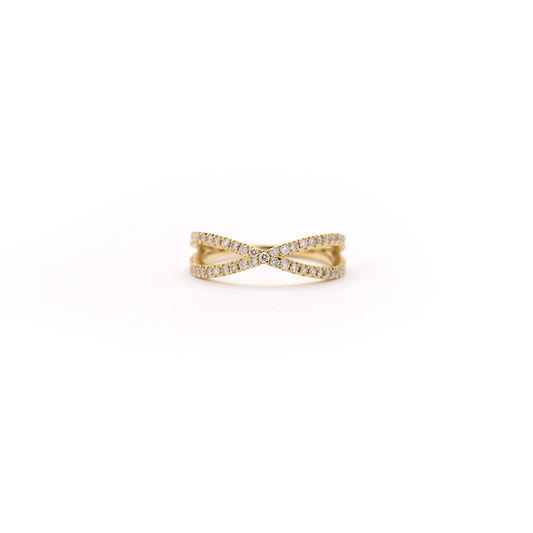 14K X Diamond Ring