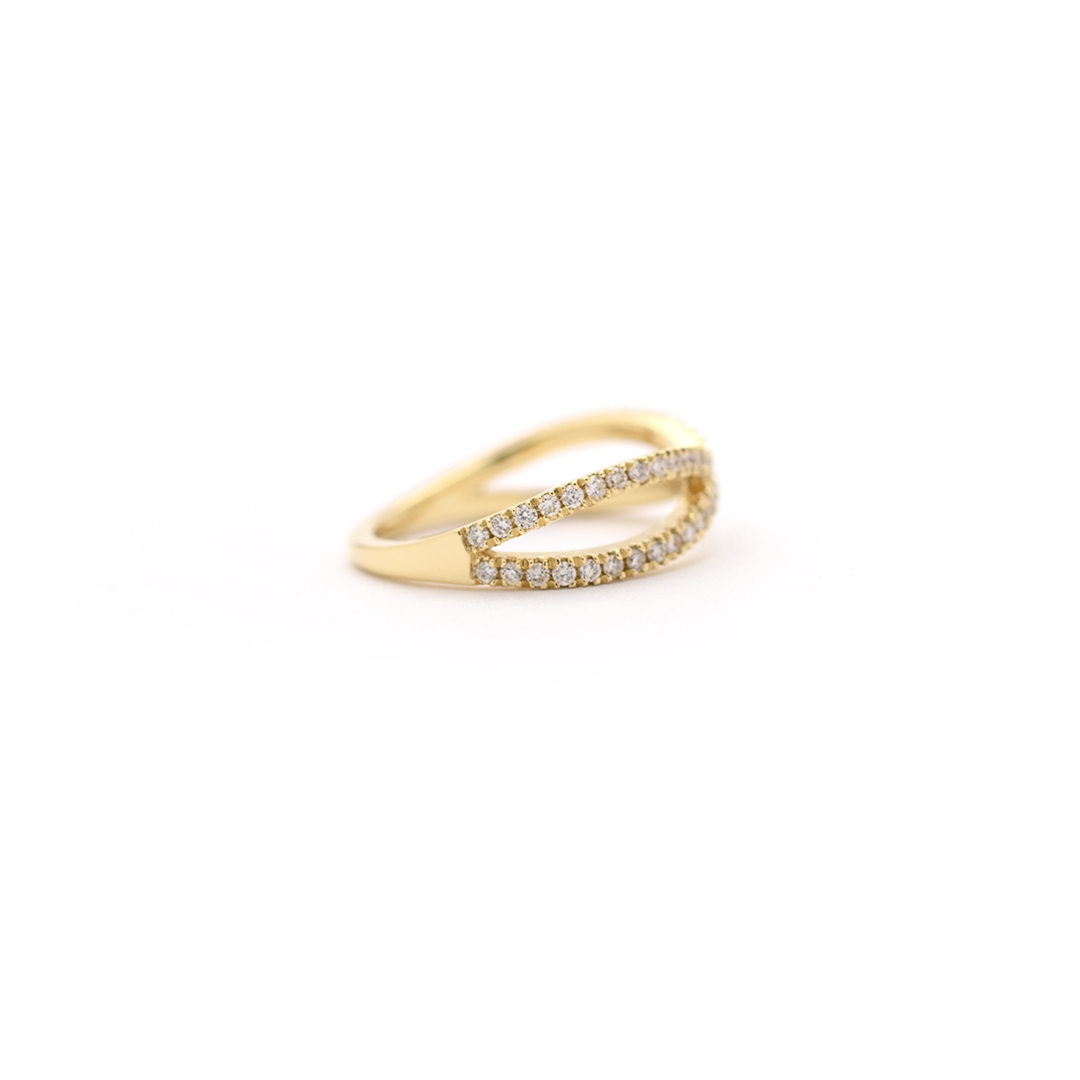 14K X Diamond Ring