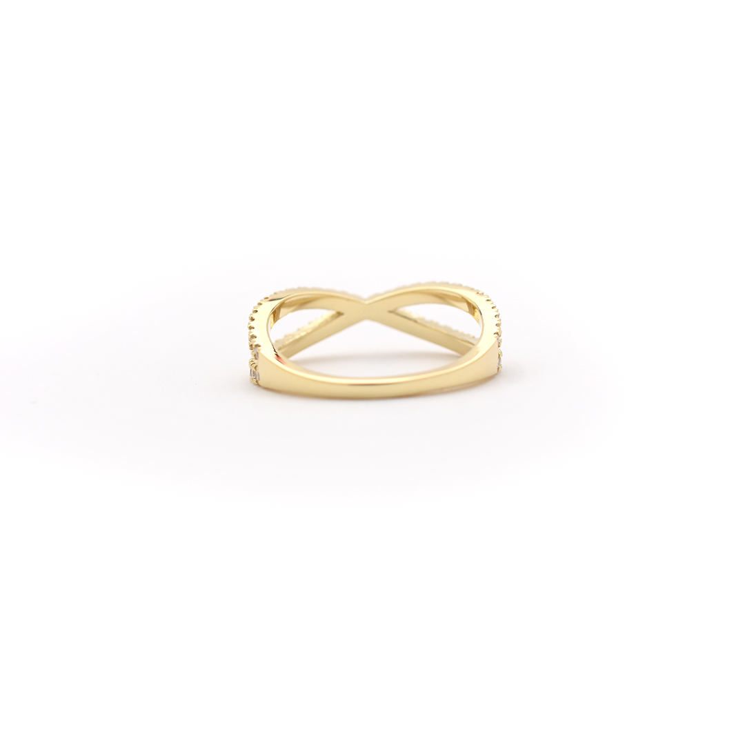 14K X Diamond Ring