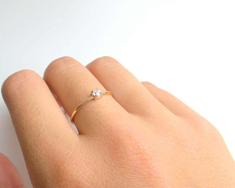 0.15ct Diamond Engagement Ring
