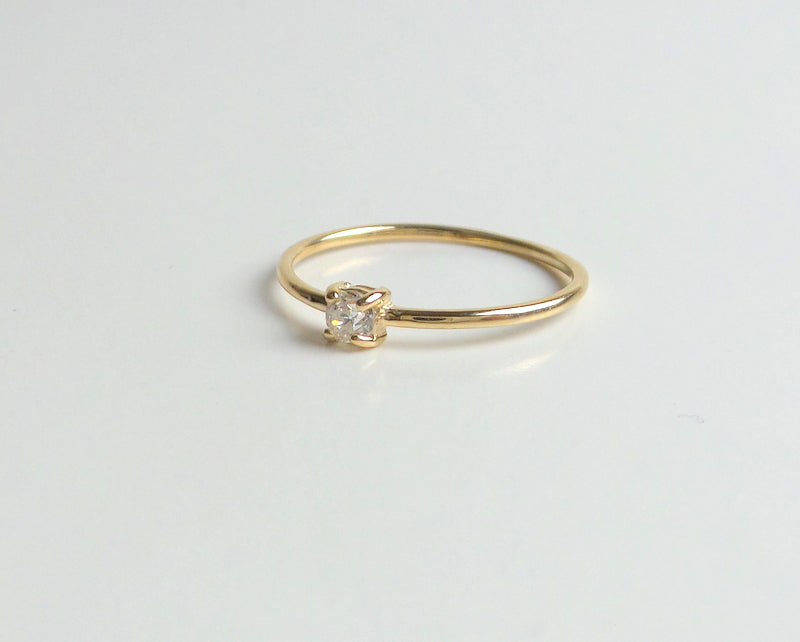 0.15ct Diamond Engagement Ring