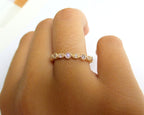 14k Gold Diamond Eternity Band 0.20 ct