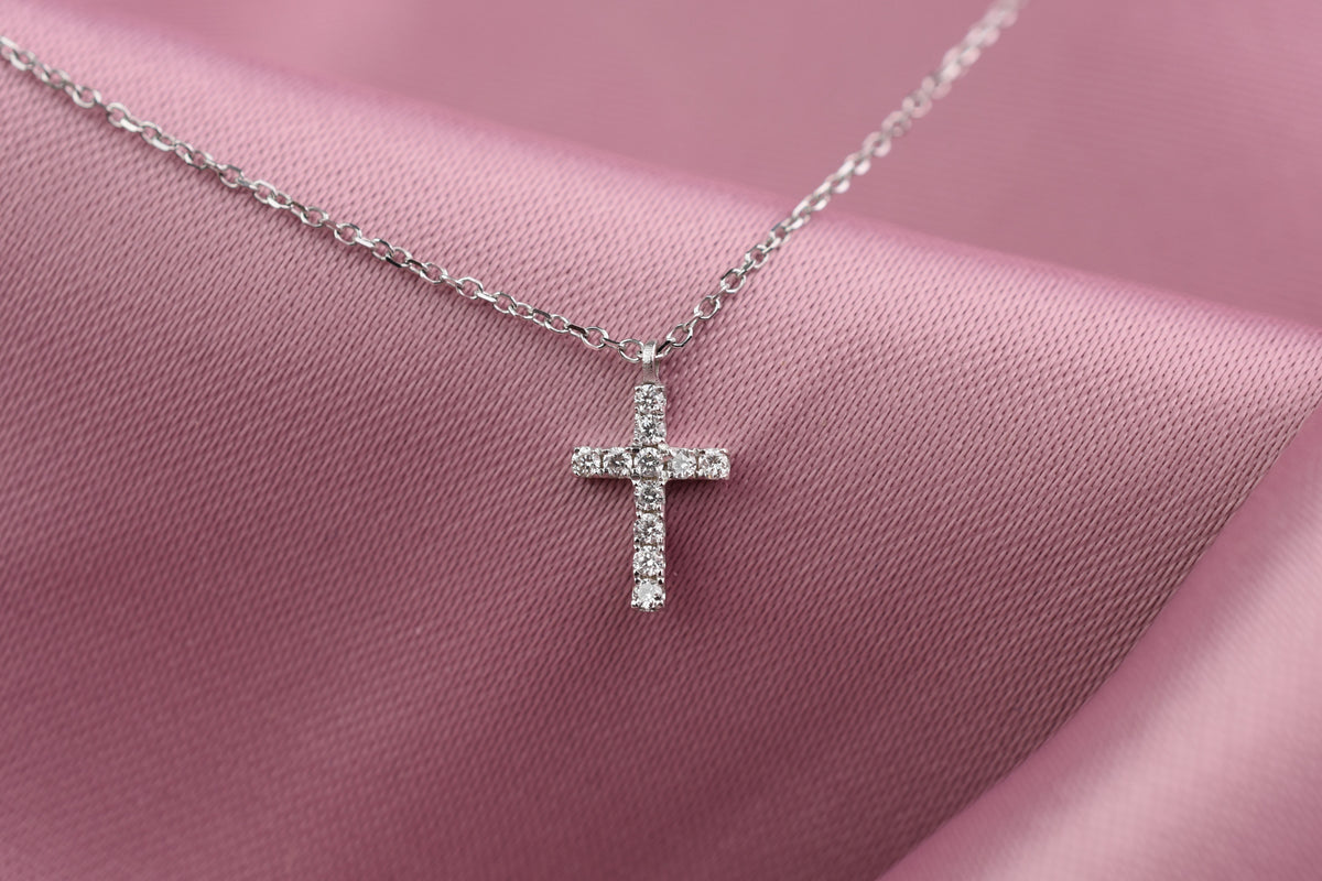 small diamond cross 
