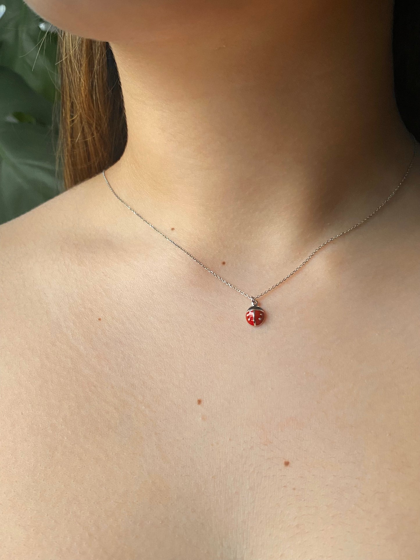 Ladybug Necklace