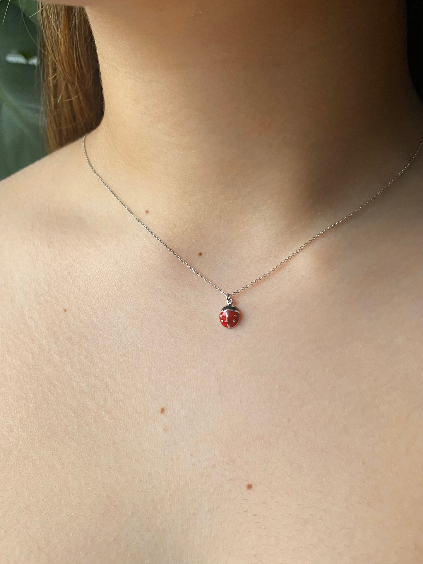 Ladybug Necklace