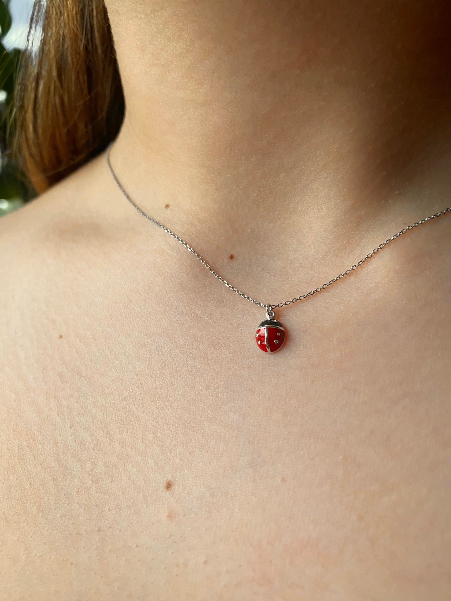 Ladybug Necklace