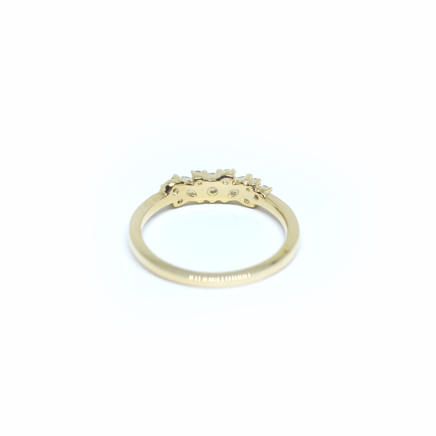 14K Gold Marquise Diamond Ring