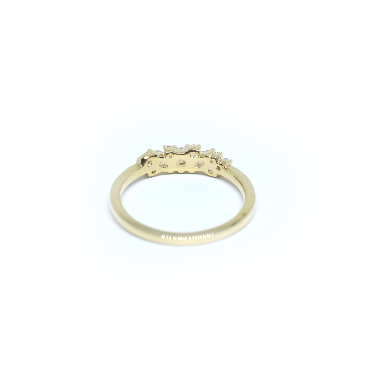 14K Gold Marquise Diamond Ring