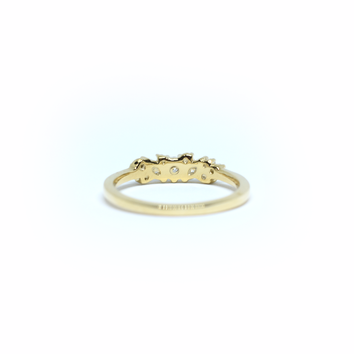 14K Gold Marquise Diamond Ring