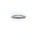 14K Gold Diamond Wedding Band