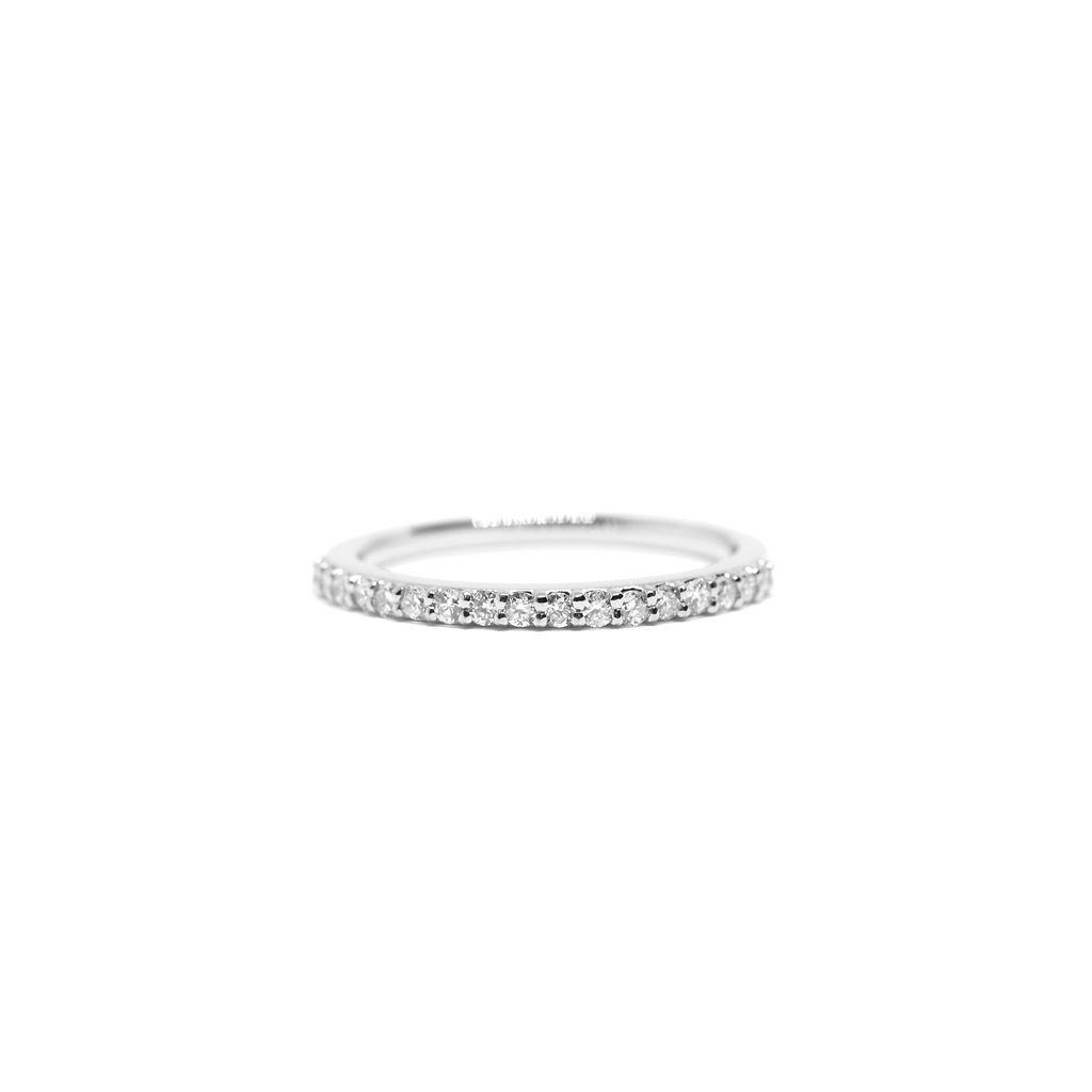 14K Gold 0.25ct Diamond Wedding Band