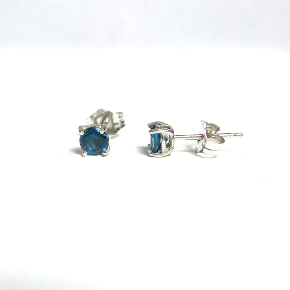 Blue Topaz Earrings