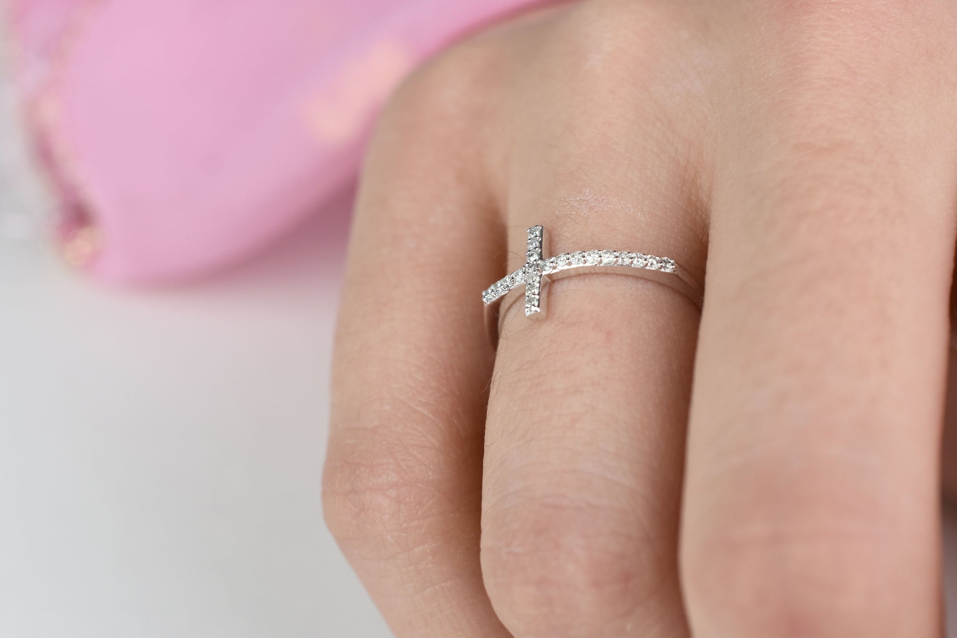 communion cross ring