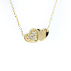 double heart jewelry