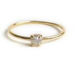0.15ct Diamond Engagement Ring