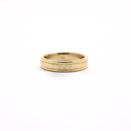 14k Hammer Finish Ladies Wedding Band