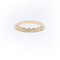 14k Diamond Stackable Wedding Band