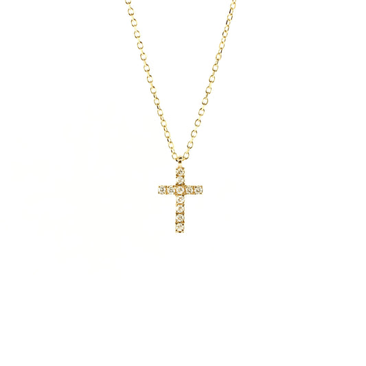 rose gold cross
